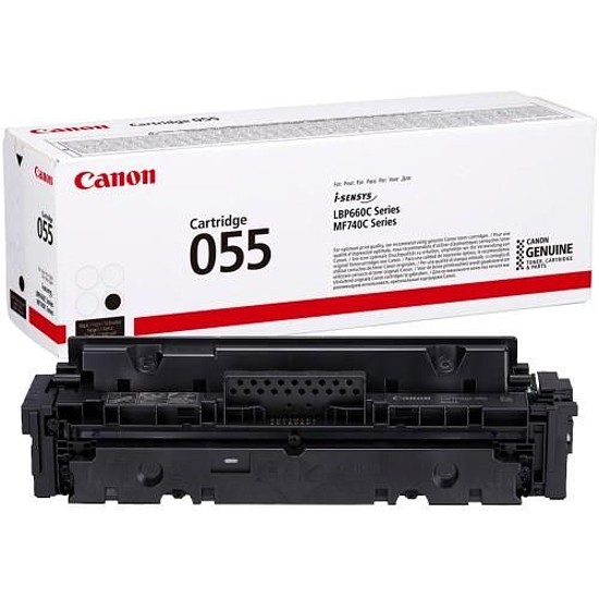 Canon CRG-055 Black lézertoner eredeti 2,3K 3016C002