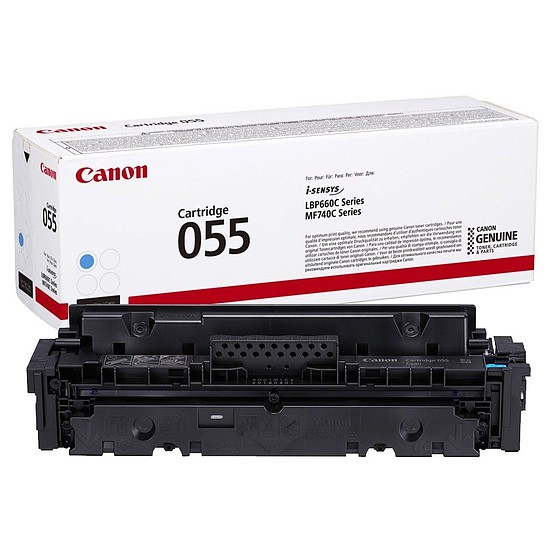 Canon CRG-055 Cyan lézertoner eredeti 2,1K 3015C002