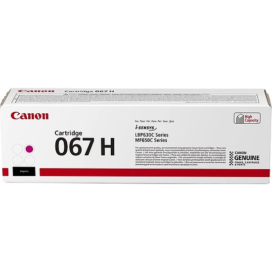 Canon CRG-067H Magenta lézertoner eredeti 2,35K 5104C002 