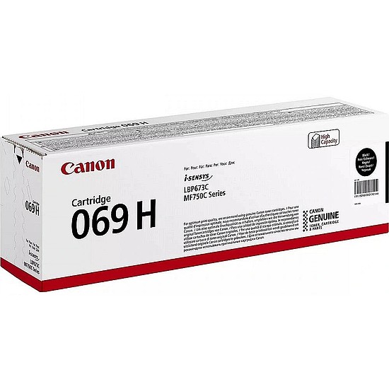 Canon CRG-069H Black lézertoner eredeti 7,6K 5098C002