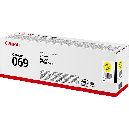 Canon CRG-069H Yellow lézertoner eredeti 5,5K 5095C002