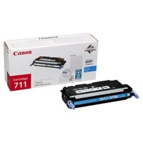 Canon CRG-711 lézertoner eredeti Cyan 6K 1659B002