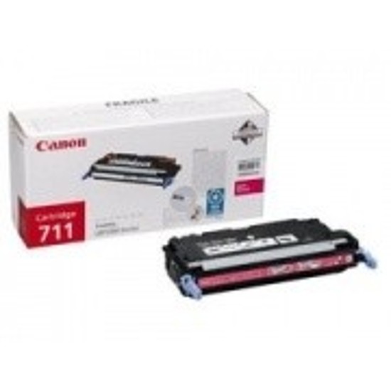 Canon CRG-711 lézertoner eredeti Magenta 6K 1658B002