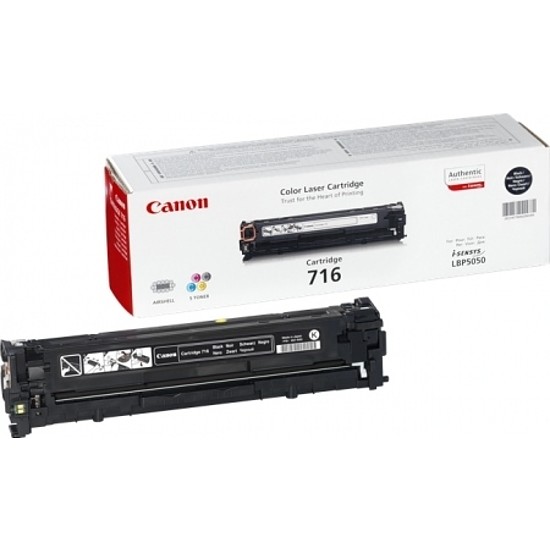 Canon CRG-716 lézertoner eredeti Black 2,3K 1980B002