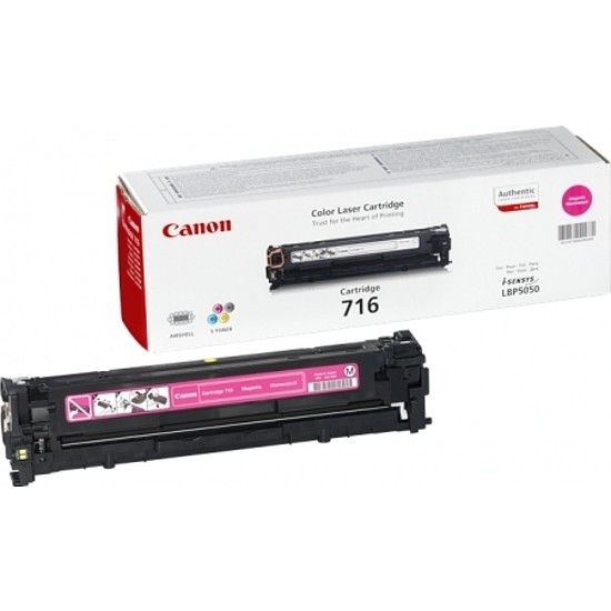 Canon CRG-716 lézertoner eredeti Magenta 1,5K 1978B002