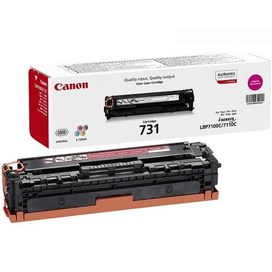 Canon CRG-731 lézertoner eredeti Magenta 1,5K 6270B002