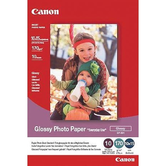 Canon GP 501S 10x15cm fényes inkjet fotópapír 200gr. 100 ív 0775B003