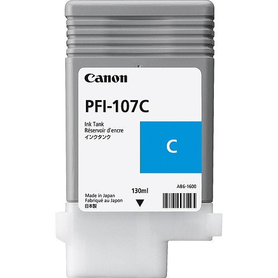 Canon PFI-107 Cyan tintapatron eredeti 6706B001