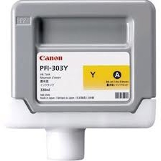 Canon PFI-303 Yellow tintapatron eredeti 2961B001