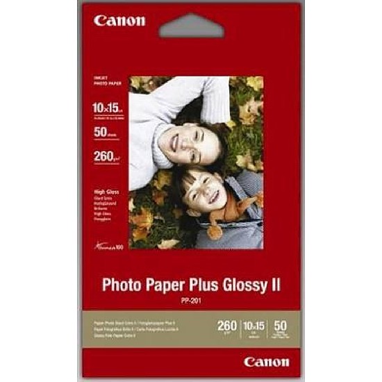 Canon PP-201S 10x15cm Plus fényes inkjet fotópapír 265gr. 50 ív CA2311B003