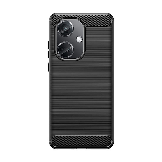 Carbon Case Szilikon tok OnePlus Nord CE3 5G/ Oppo K11 5G telefonhoz - Fekete