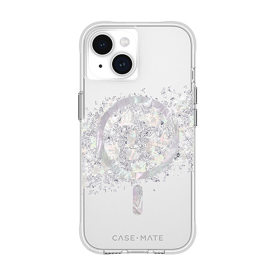 Case-Mate Karat MagSafe - Tok iPhone 15 / iPhone 14 / iPhone 13 készülékekhez, gyöngyház A Touch of Pearl díszítéssel (CM051384)