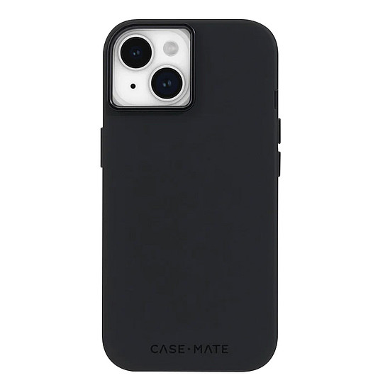 Case-Mate szilikon MagSafe - tok iPhone 15 / iPhone 14 / iPhone 13 telefonokhoz fekete (CM051374)