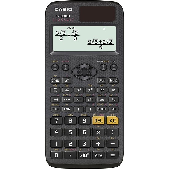 Casio FX-85 CE X számlógép tudományos 379 funkció