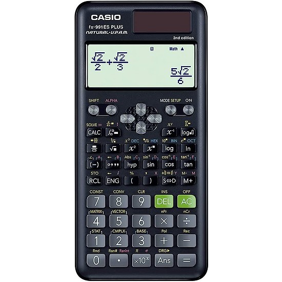 Casio FX-991ES Plus számlógép tudományos 10 + 2 számjegy
