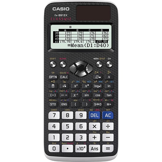 Casio FX-991EX tudományos számlógép 552 funkció