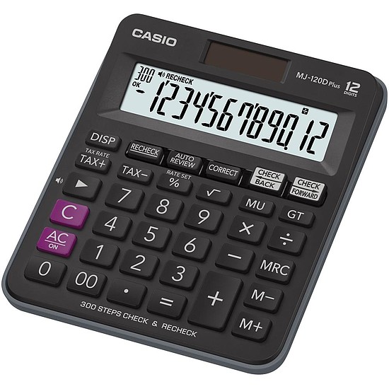 Casio MJ-120 D Plus számológép asztali 12 számjegy