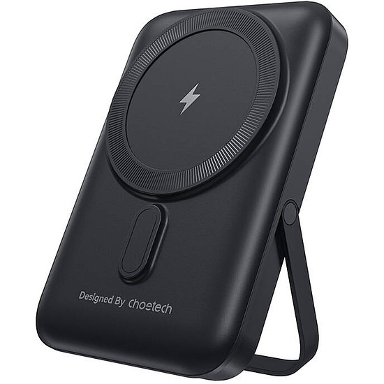 Choetech B743 10000mAh 20W PD mágneses powerbank állvánnyal (fekete)