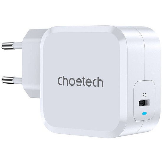 Choetech PD8007 PD45W USB-C hálózati töltő (PD8007-white)