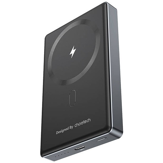 Choetech powerbank B739 10000mAh 20W PD vékony (fekete)
