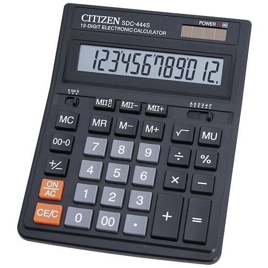 Citizen SDC 444 számológép asztali12 számjegy