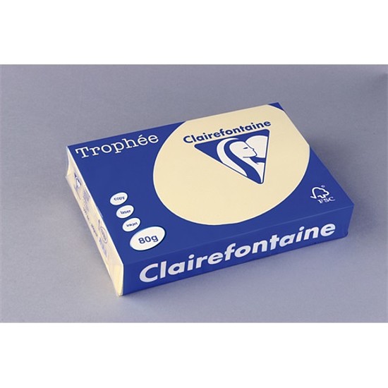 Clairefontaine Trophée A4 80gr. pasztell chamois 1787 színes fénymásolópapír 500 ív / csomag