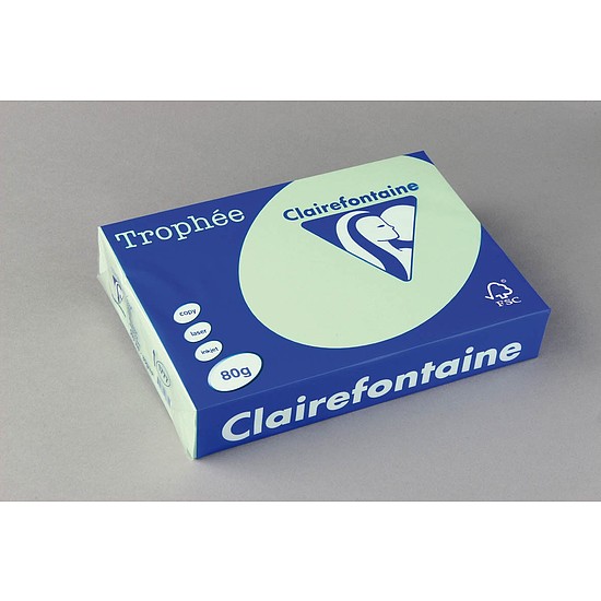 Clairefontaine Trophée A4 80gr. pasztell mentazöld 1777 színes fénymásolópapír 500 ív / csomag