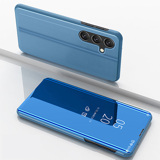 Clear View tok Samsung Galaxy A36 készülékhez kihajtható borítóval - kék