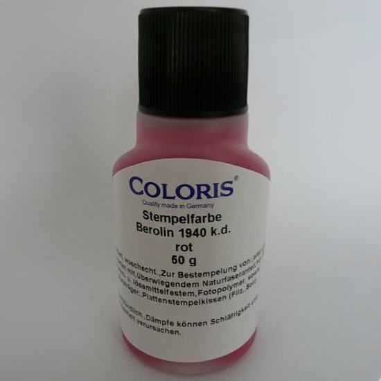 Colop Berolin 1940 N320 bélyegzőfesték textilre 50 ml