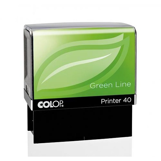 Colop IQ 40 Green Line szövegbélyegző önfestékező 23x59 mm