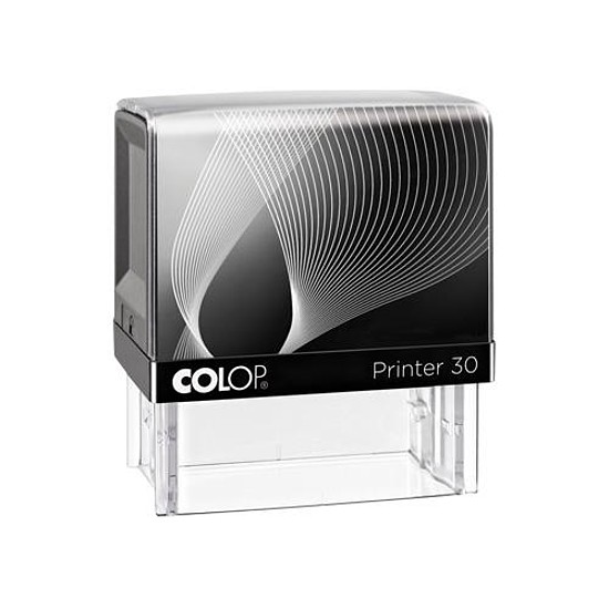 Colop Printer IQ 30 szövegbélyegző önfestékező fekete kerettel 18x47 mm