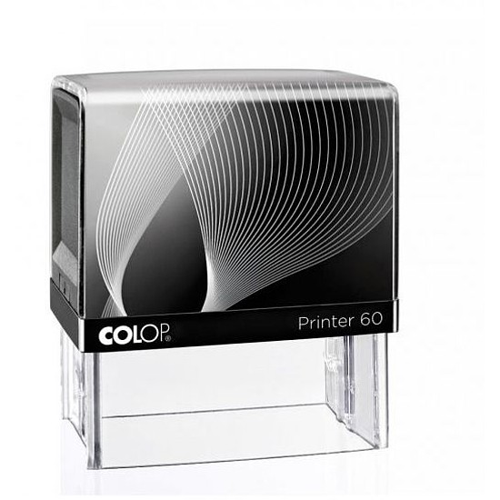 Colop Printer IQ 60 szövegbélyegző önfestékező fekete kerettel 37x76 mm