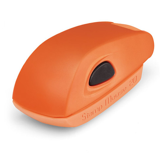 Colop Stamp Mouse 20 szövegbélyegző önfestékező 14x38 mm narancs