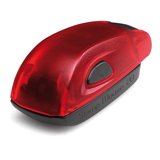 Colop Stamp Mouse 20 szövegbélyegző önfestékező 14x38 mm rubin