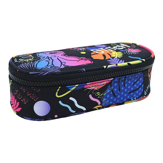 Colorino Tolltartó ovál Campus, Stitch Black