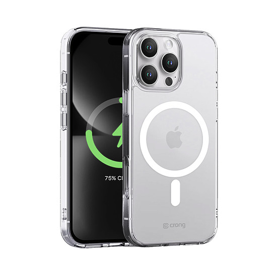 Crong Clear MAG Cover - tok iPhone 16 Pro Max MagSafe készülékhez átlátszó (CRGCLRMIP1669PTRS)