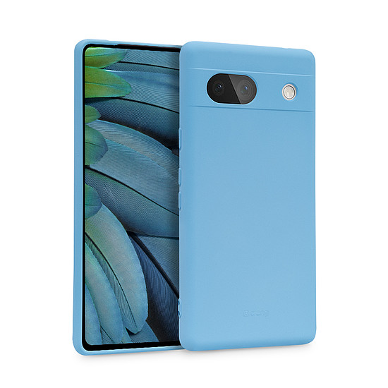 Crong Color Cover - tok Google Pixel 7A kék telefonhoz (CRG-COLR-GPX7A-LBLU)