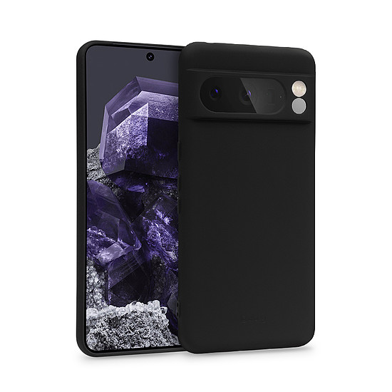 Crong Color Cover - tok Google Pixel 8 Pro telefonhoz fekete (CRG-COLR-GPX8P-BLK)