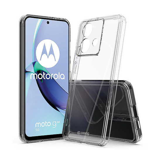 Crong Crystal Shield Cover - Motorola Moto G84 tok átlátszó (CRGCSHCMOG84TRS)