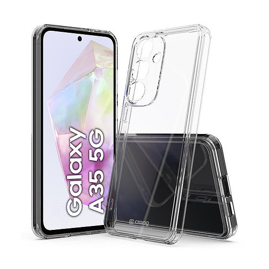 Crong Crystal Shield Cover - Samsung Galaxy A35 5G tok átlátszó (CRGCSHCSGA35TRS)