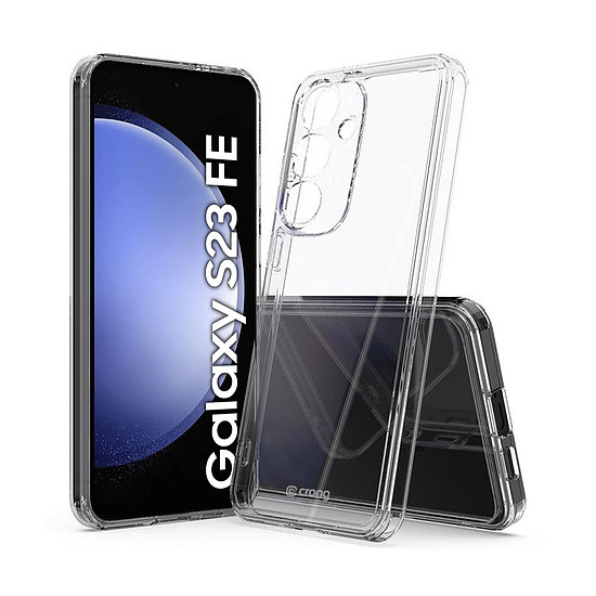 Crong Crystal Shield Cover - Samsung Galaxy S23 FE tok átlátszó (CRGCSHCSGS23FETRS)
