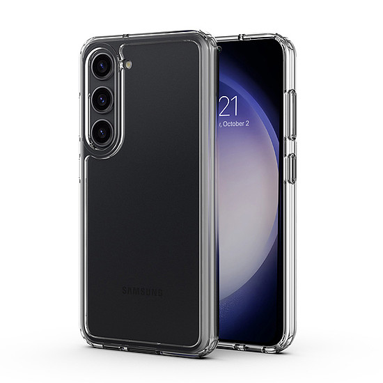 Crong Crystal Shield Cover - védőtok Samsung Galaxy S23+ készülékhez átlátszó (CRG-CSHC-SGS23P-TRS)