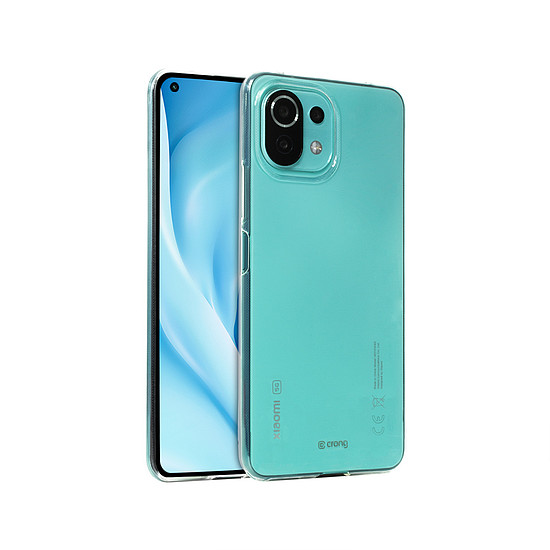 Crong Crystal Slim Cover - tok Xiaomi Mi 11i 5G telefonhoz átlátszó (CRG-CRSLIM-XM11I-TRS)