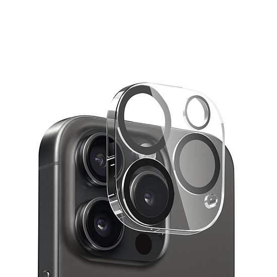 Crong Lens Shield - Üveg a kamerához és az objektívhez iPhone 16 Pro / iPhone 16 Pro Max (CRGLSIP16P)