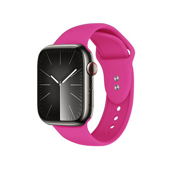 Crong Liquid - Apple Watch szíj 38/40/41/42 mm rózsaszín (CRG-40LQB-PNK)