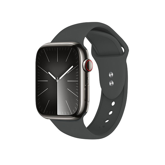 Crong Liquid - Apple Watch szíj 44/45/46/49 mm grafit (CRG-44LQB-GRP)