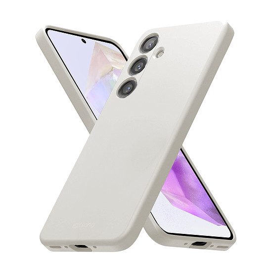 Crong színes burkolat - Samsung Galaxy A35 5G bézs tok (CRGCOLRSGA35CRM)