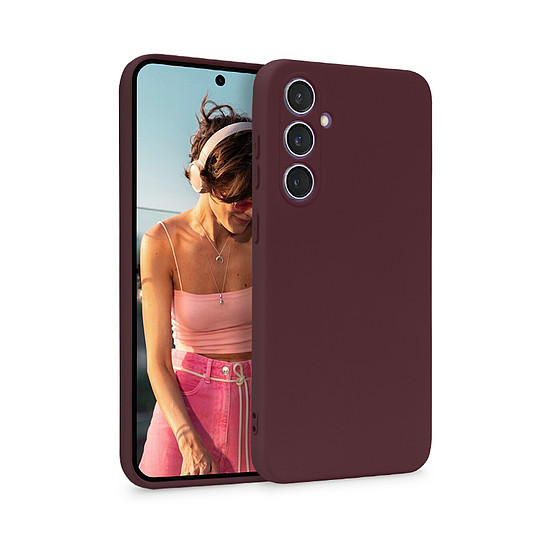 Crong színes burkolat - Samsung Galaxy S23 FE tok lila (CRG-COLR-SGS23FE-PRP)