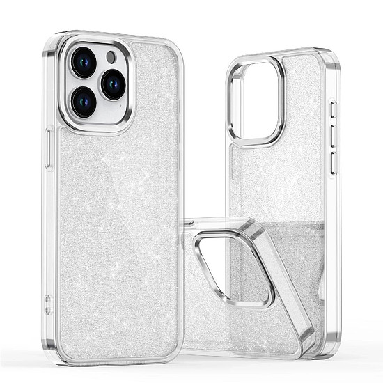 Csillámos tok Samsung Galaxy A16 5G-hez - átlátszó