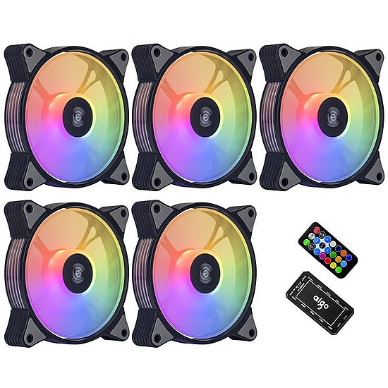 Darkflash AR12 5 az 1-ben számítógép ventilátorkészlet (AR12 5IN1)